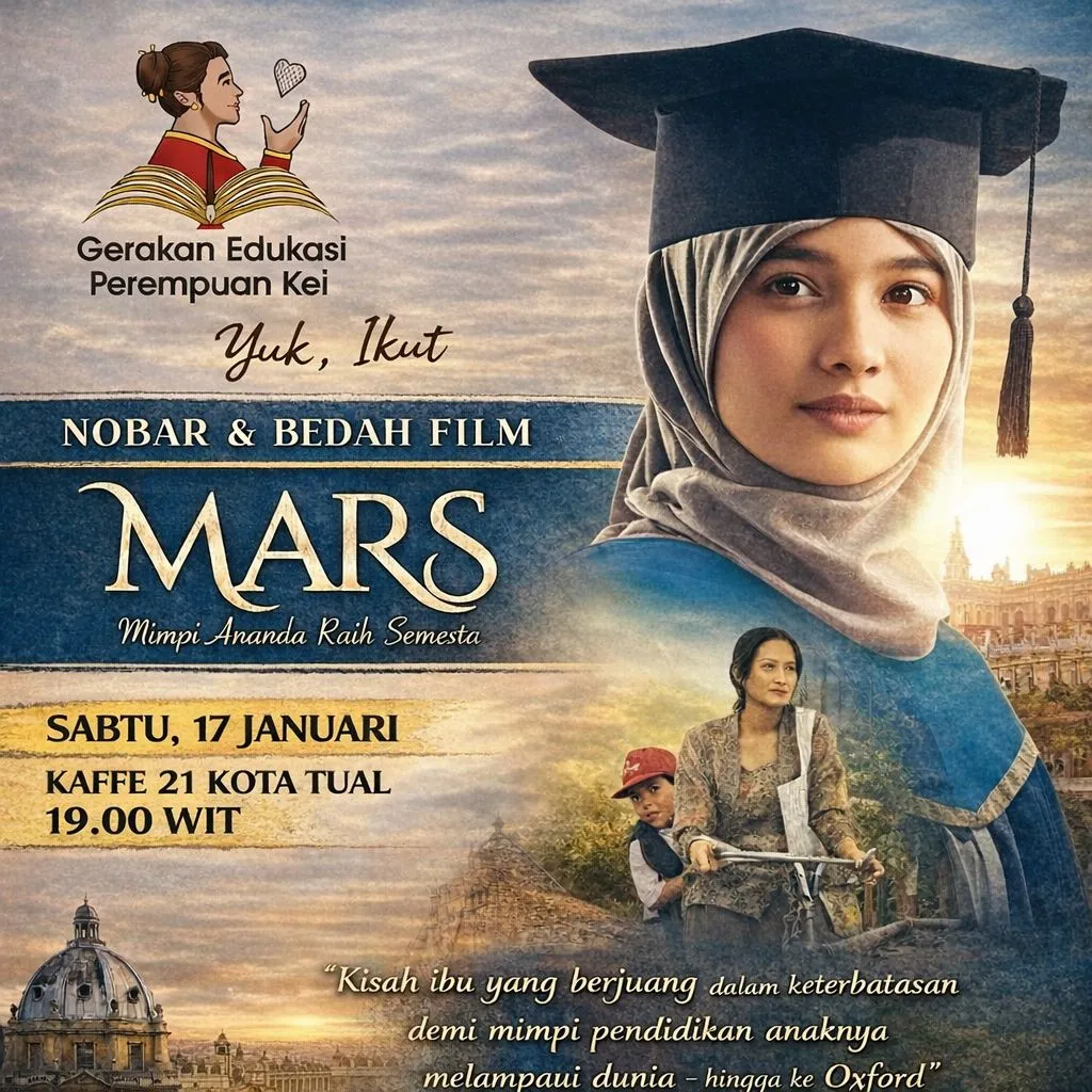 Gerakan Edukasi Perempuan Kei Gelar Nobar dan Bedah Film “MARS” di Kota Tual