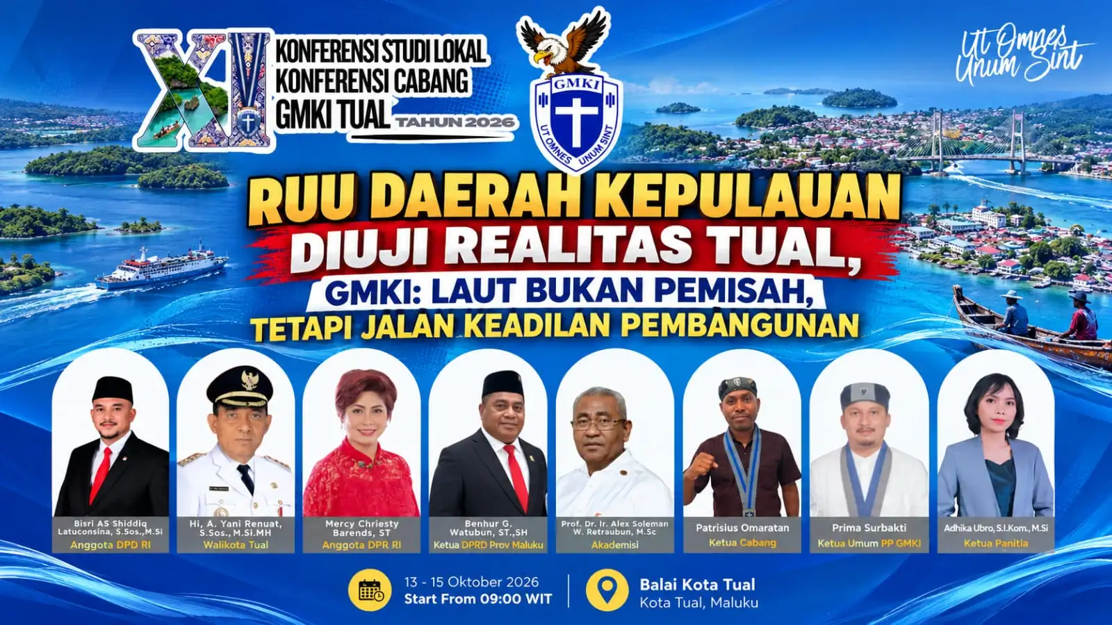 RUU Daerah Kepulauan Diuji Realitas Tual, GMKI: Laut Bukan Pemisah, tetapi Jalan Keadilan Pembangunan