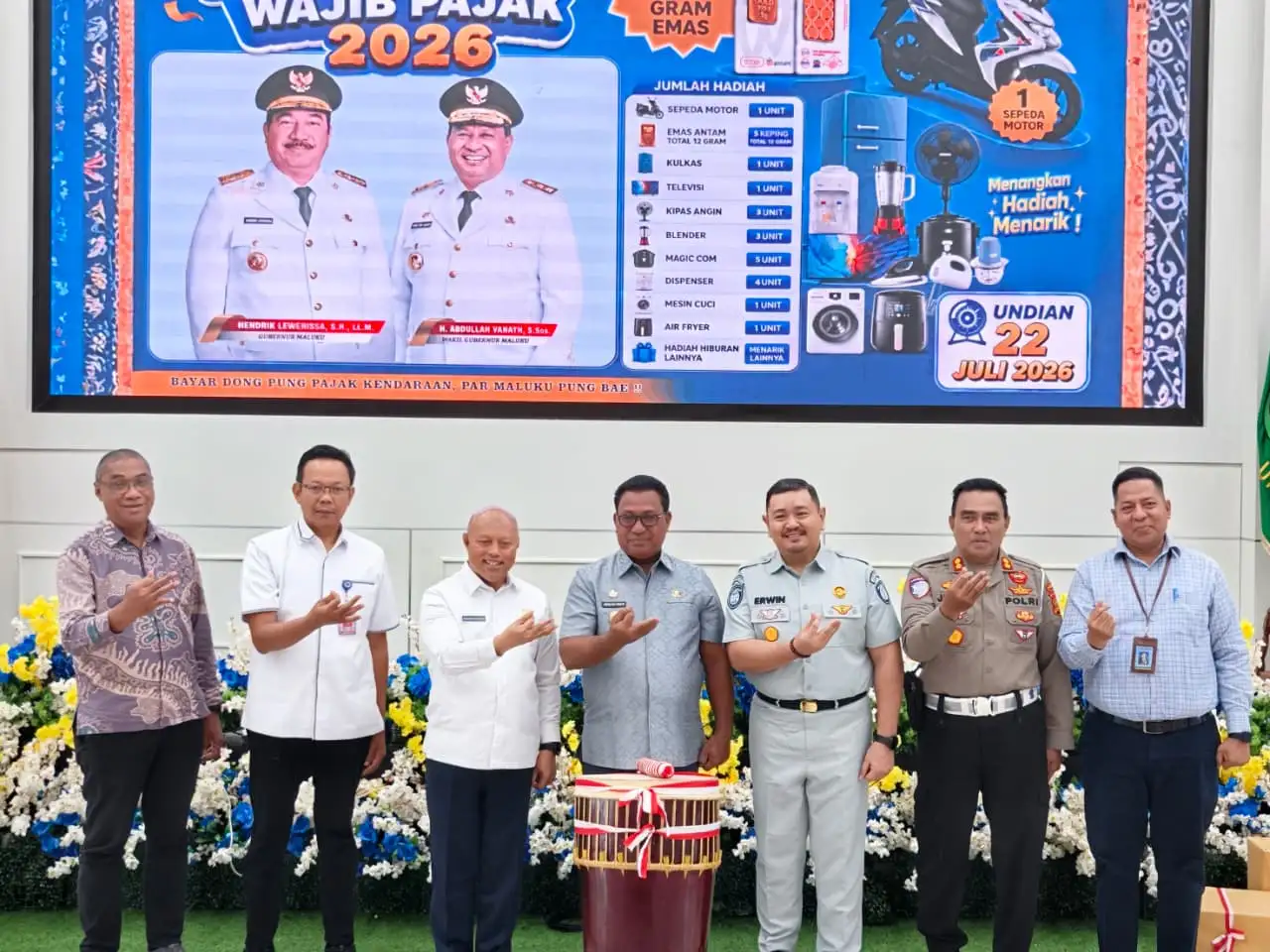 Buka Sosialisasi Perda Pajak Daerah, Wagub Maluku Tekankan Penguatan PAD