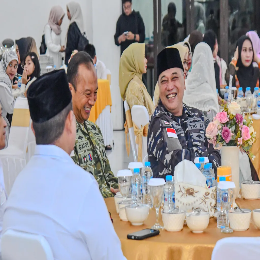 Perkuat Sinergitas, Dankodaeral IX Hadiri Buka Puasa Bersama Forkompinda di Polda Maluku