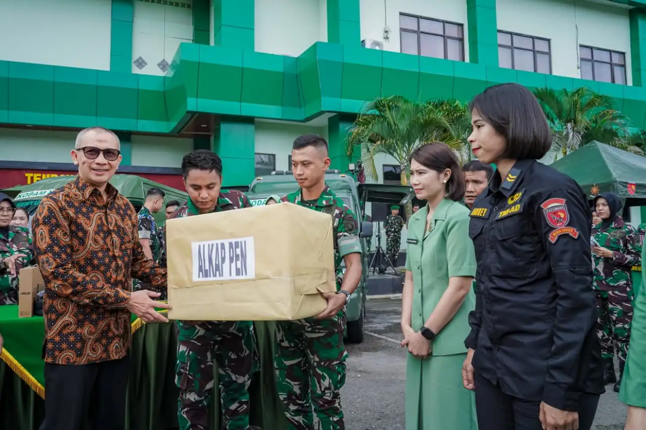 Sinergi PT Mattoari Cipta Pesona dan Kodam XV/Pattimura, Serahkan 4 Unit Kendaraan serta Alkap untuk Optimalkan Pelayanan Masyarakat