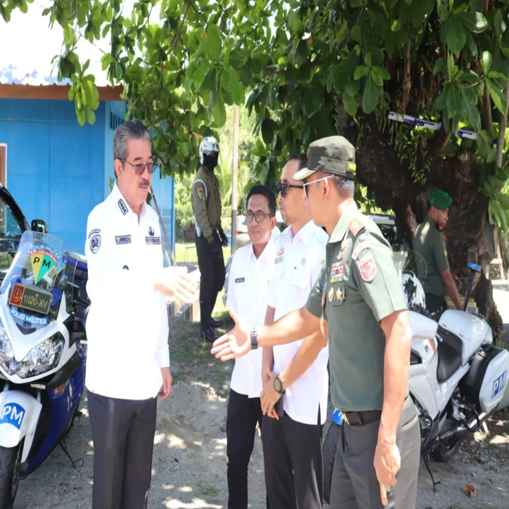 Gubernur Maluku Hadiri Vicon Panen Serentak TNI AL di Rumah Makan Mina Bahari BPBL Ambon