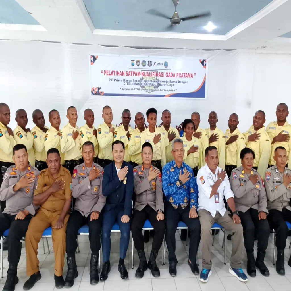 Pelatihan Satpam Gada Pratama Resmi Dibuka, Dirbinmas Polda PBD Tekankan Profesionalisme Pengamanan