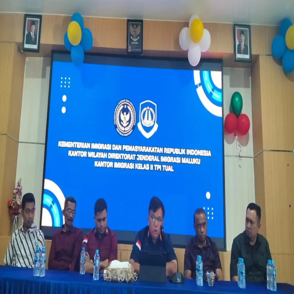 PNBP Tembus Rp1,04 Miliar, Imigrasi Tual Pacu Pengawasan dan Layanan Sepanjang 2025