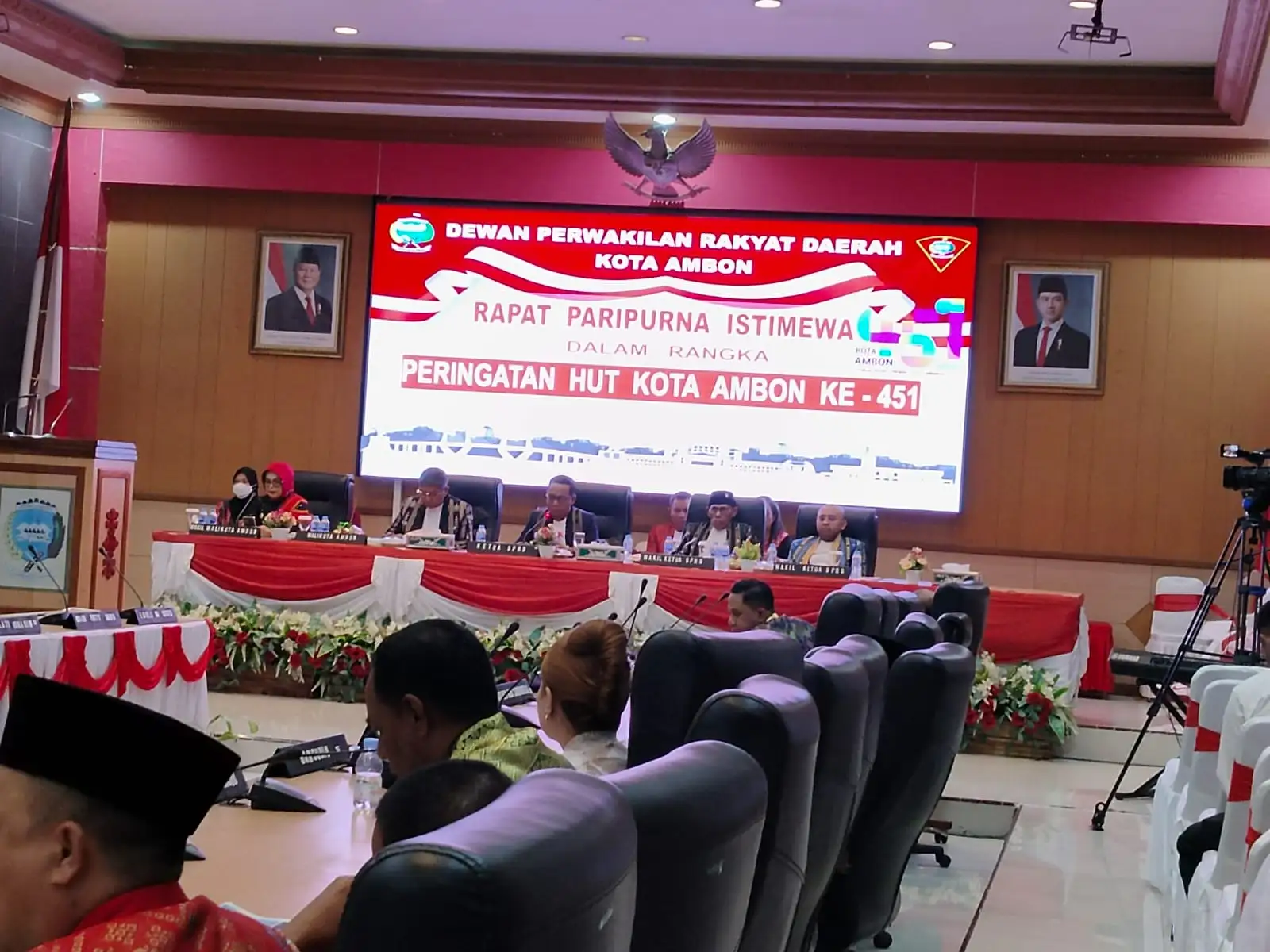 Buka Paripurna Istimewa HUT 451 Ambon, Ketua DPRD: 