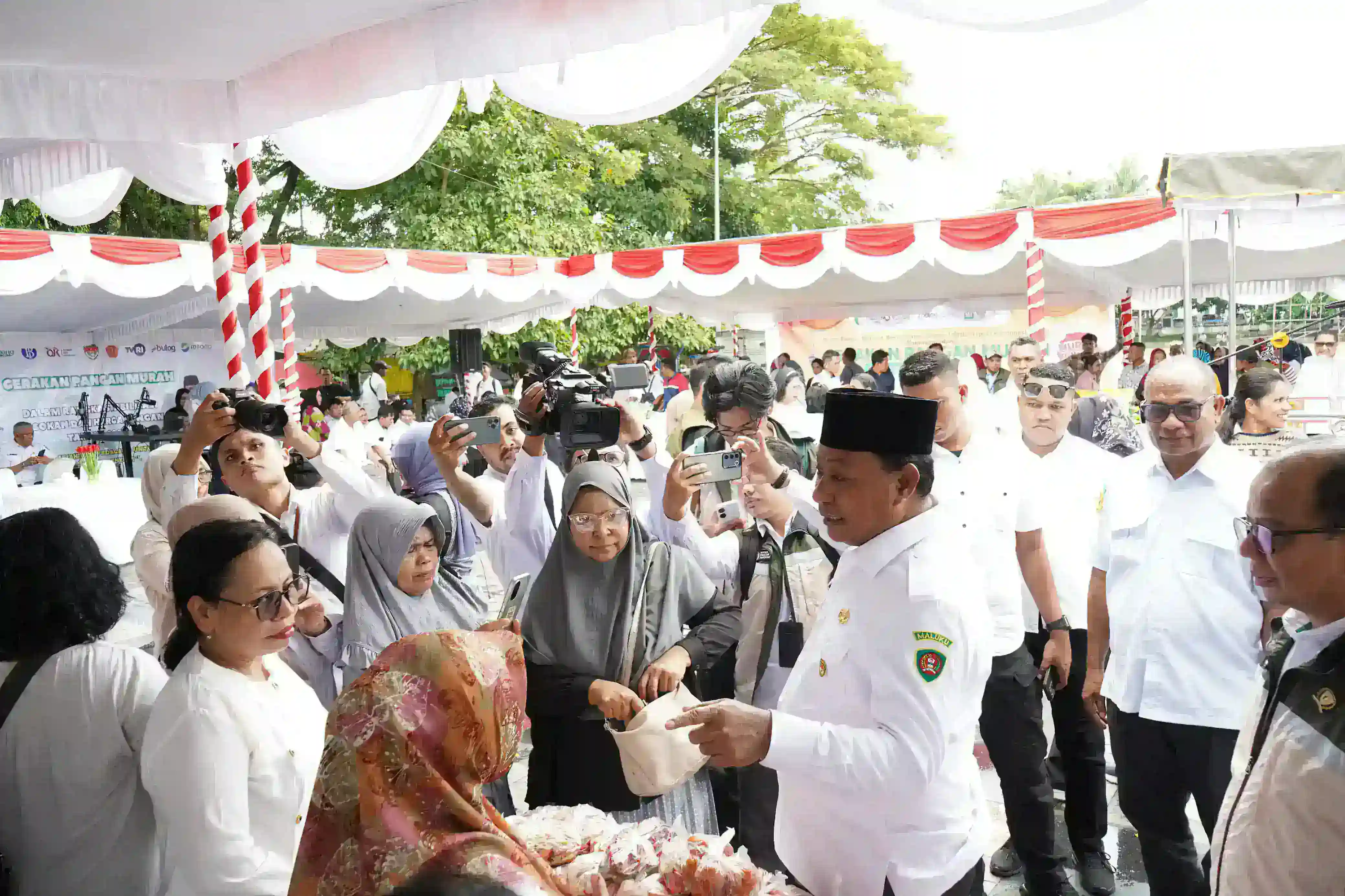Pemprov Maluku Gelar Gerakan Pangan Murah Menjelang Idul Fitri 1447 H