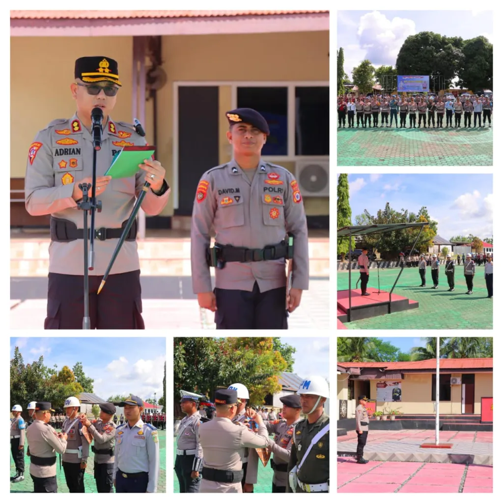 Polres Tual Gelar Apel Pasukan Operasi Zebra Salawaku 2025