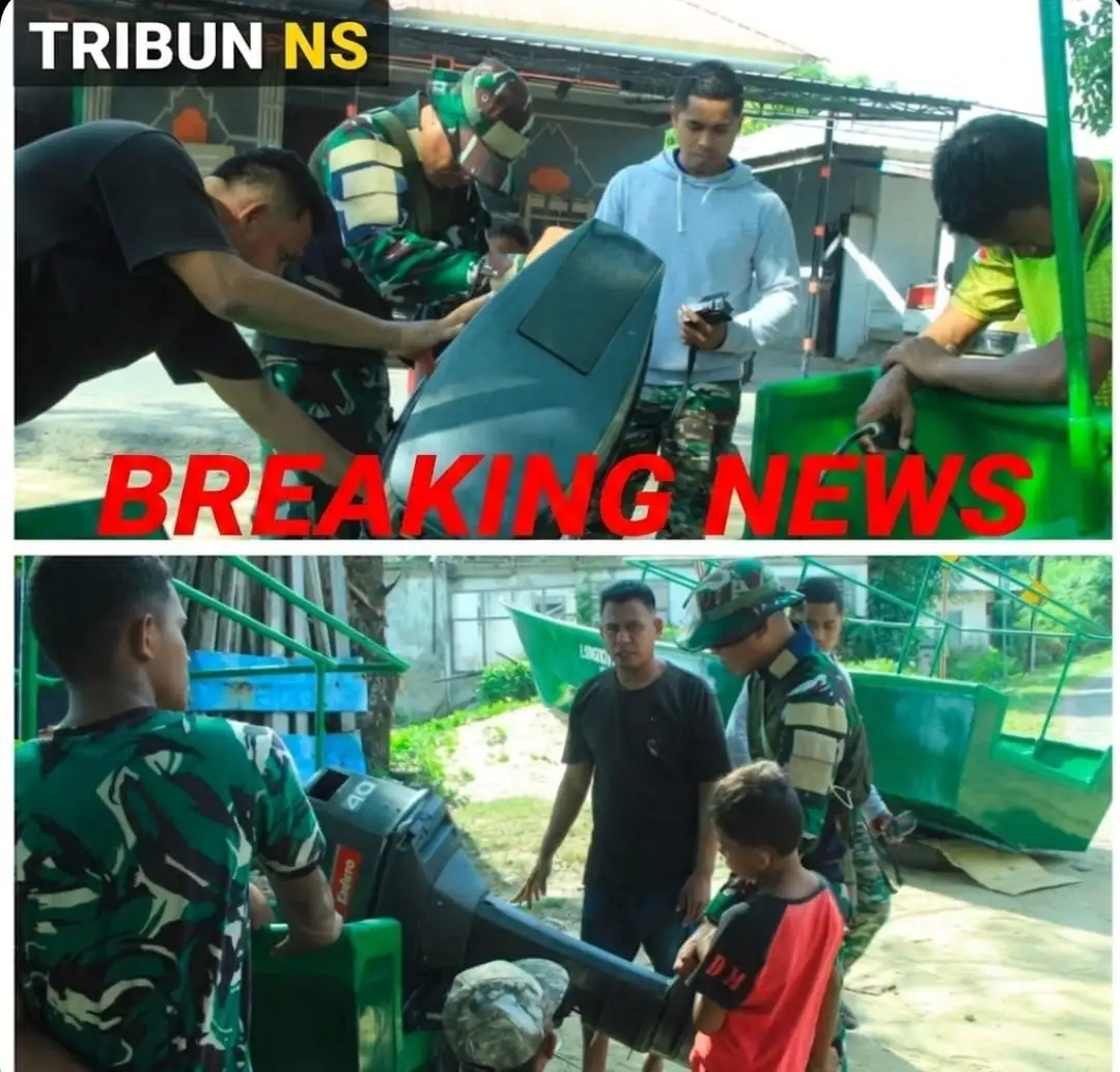 KASAD SALURKAN BANTUAN LONGBOT UNTUK PULAU TERLUAR, KODIM 1511/PULAU MOA KAWAL PEMBUATAN HINGGA UJI COBA DEMI PERKUAT TUGAS OPERASIONAL