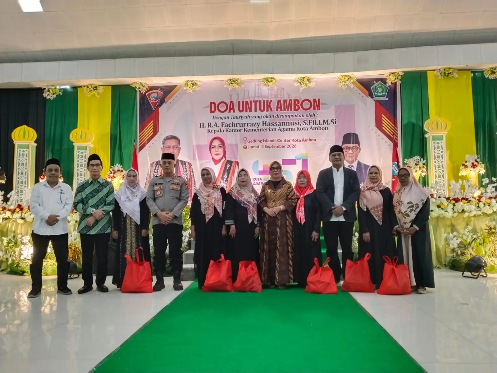 “Ambon Bersih, Maluku Sehat, Indonesia Maju”  Wawali Eli Toisutta: Doa dan Aksi Warga Kunci Wujudkan Kota yang Berkah