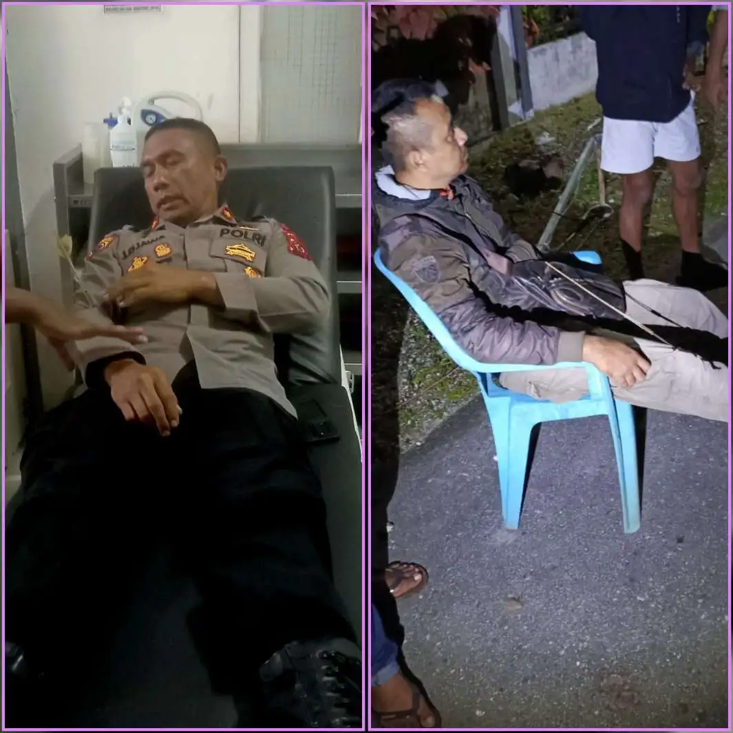 Bentrok Antar Pemuda di Danar Maluku Tenggara, Dua Perwira Polisi Terluka dan Tiga Rumah Terbakar