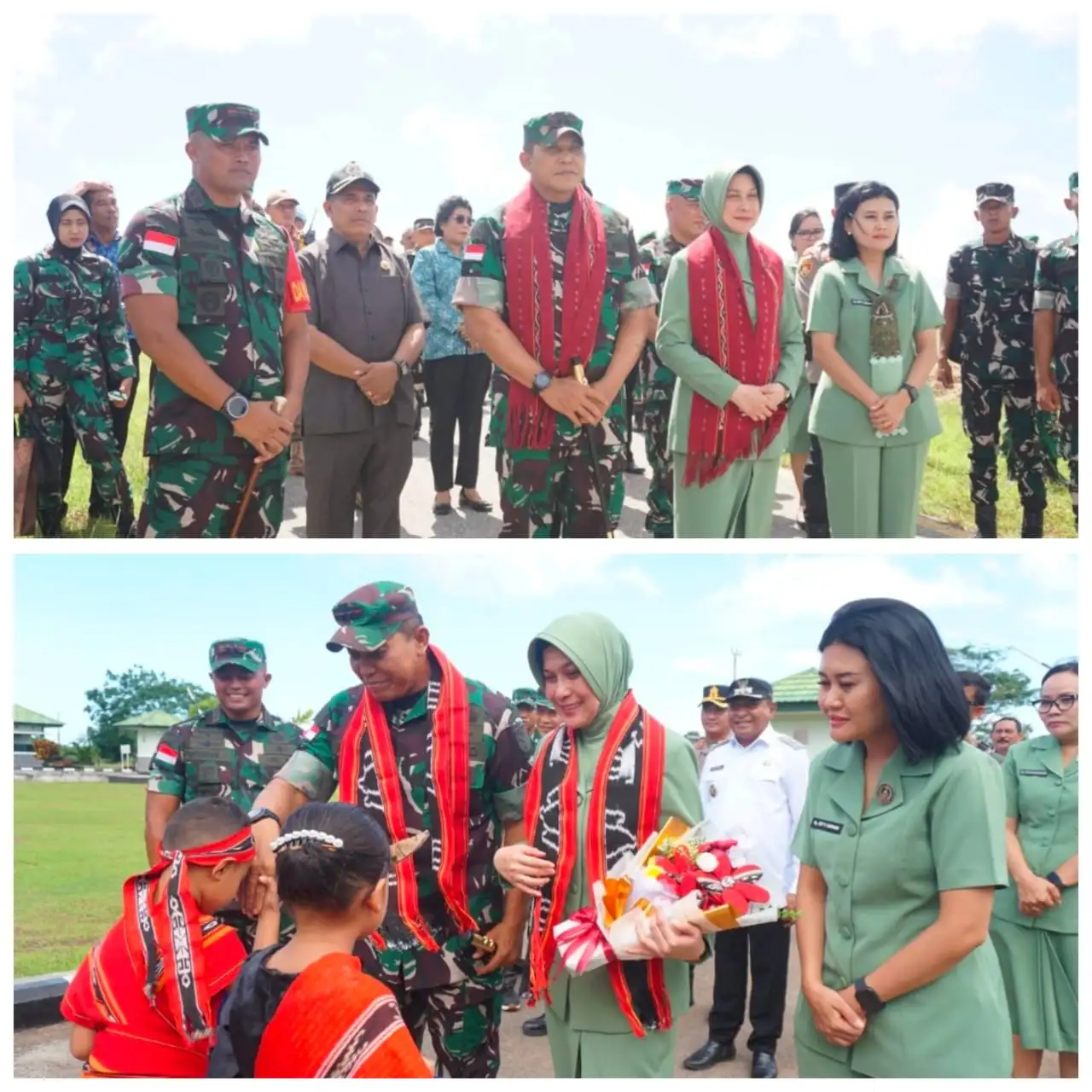 PANGDAM XV/PATTIMURA KUNJUNGI BUMI KALWEDO, FOKUS CEK MORIL PRAJURIT DAN PROGRES TMMD