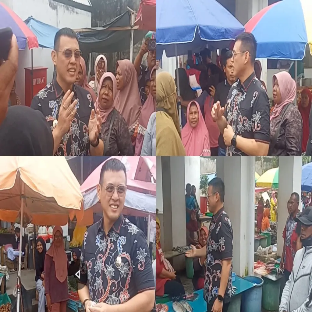 Sidak Pasar Ikan Langgur, Wabup Malra Tegaskan Satu Meja untuk Satu Pedagang
