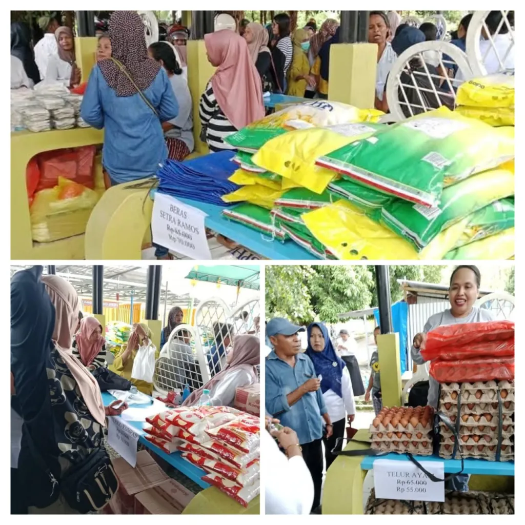 Gerakan Pangan Murah Digelar Pemkot Tual: Warga Serbu Harga Sembako Murah Jelang Natal dan Tahun Baru