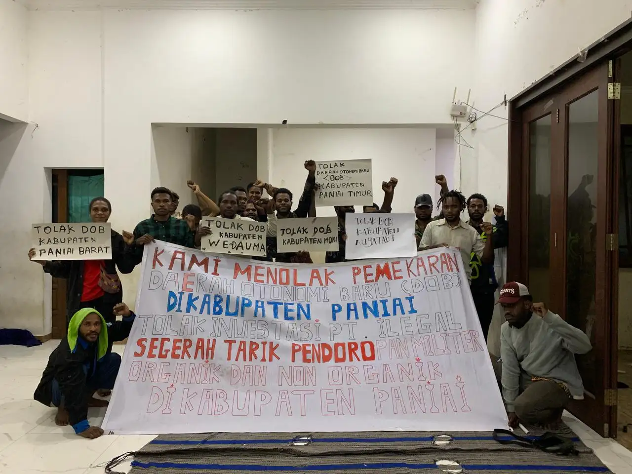 Solidaritas Mahasiswa Paniai Se-Indonesi Tolak DOB dan Tambang di Tanah Adat Paniai