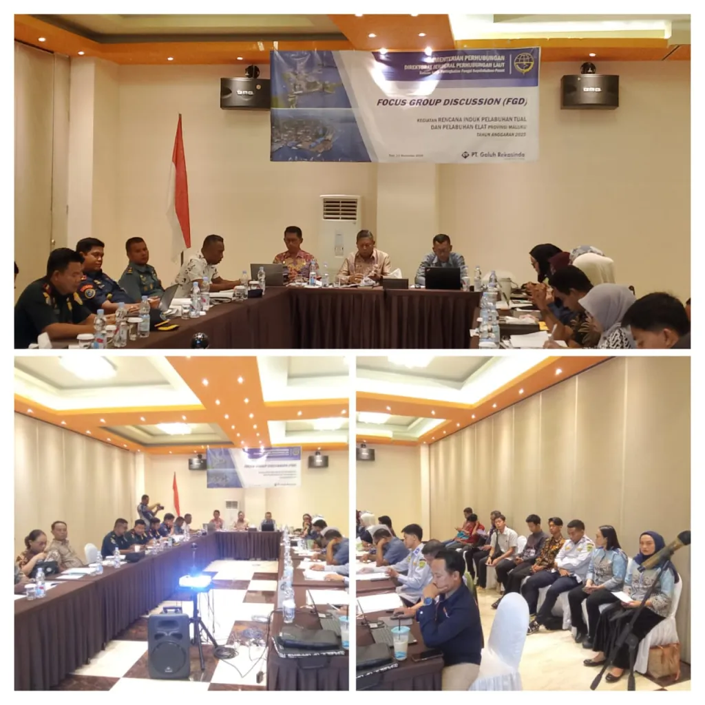 Kepala UPP Kelas II Tual, Hamdi Abduh, Buka FGD Rencana Induk Pelabuhan Tual dan Elat di Langgur