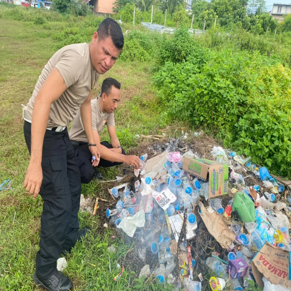 PERSONEL POLRES TUAL LAKSANAKAN BAKTI SOSIAL DI MASJID AL AMIN, BERIKAN HIMBAUAN KAMTIBMAS JELANG BULAN SUCI RAMADHAN