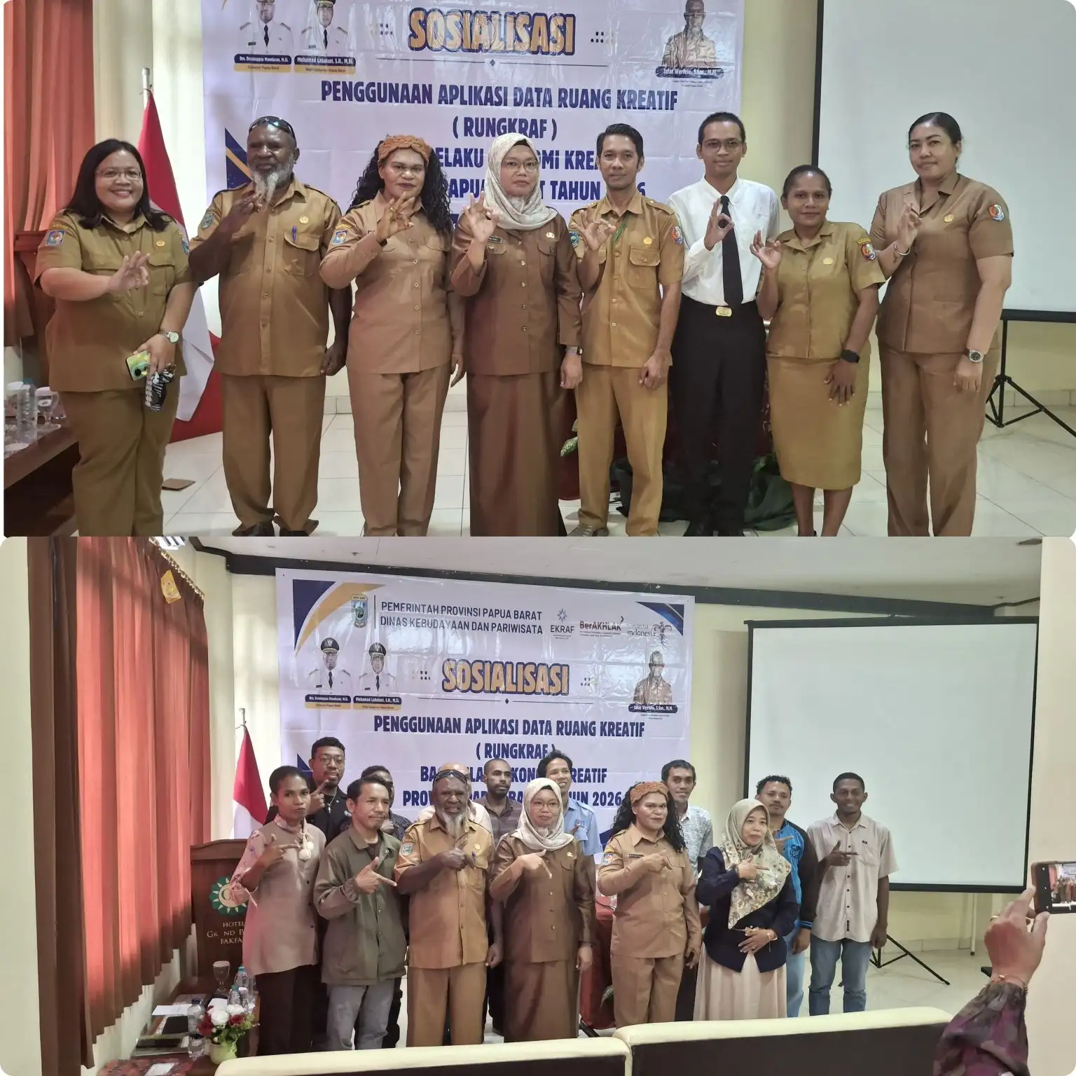 35 Pelaku Ekraf Fakfak Digembleng Literasi Digital, RUNGKRAF Jadi Pintu Masuk Pasar Lebih Luas