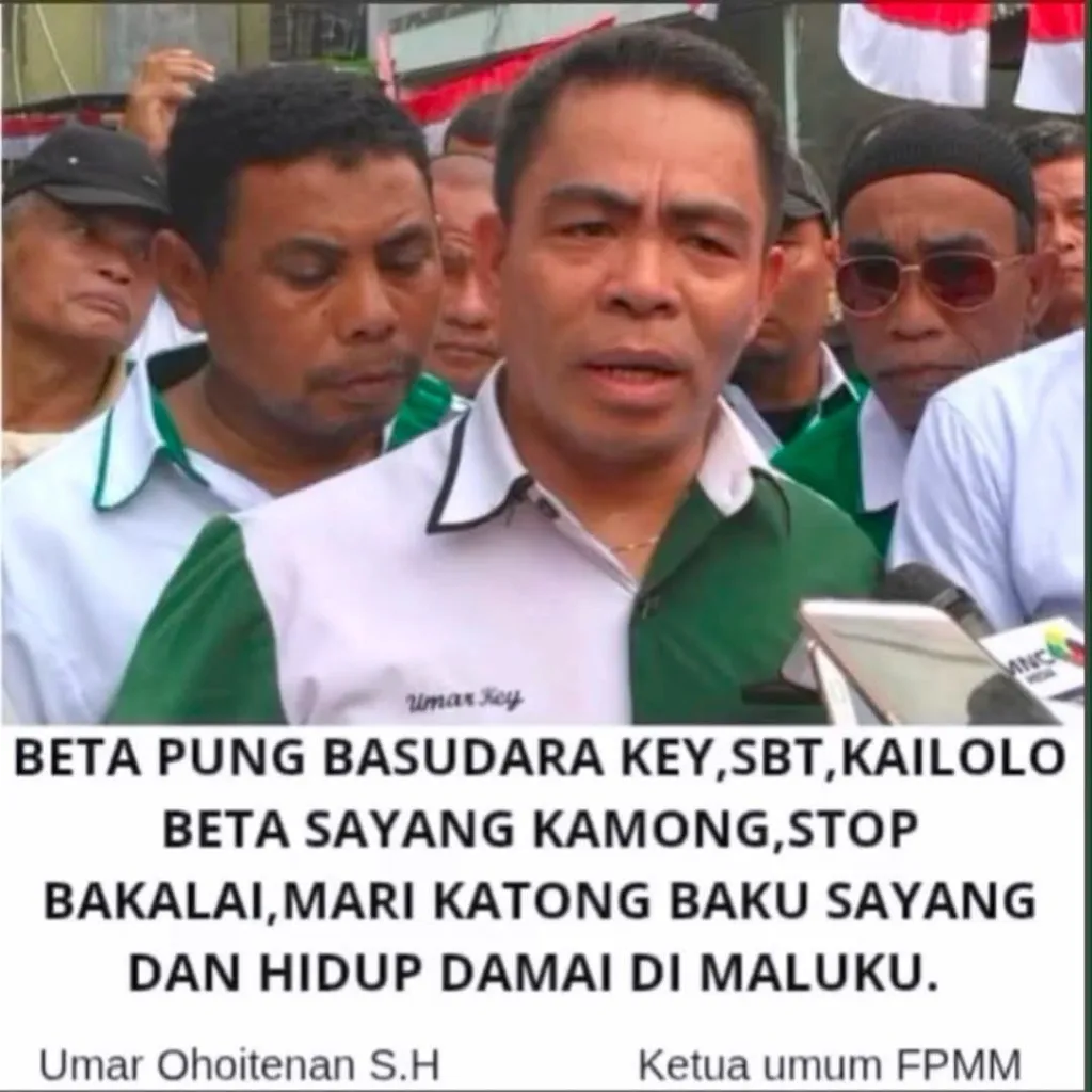 Umar Ohoitenan: Hentikan Konflik, Maluku Harus Kembali Baku Sayang