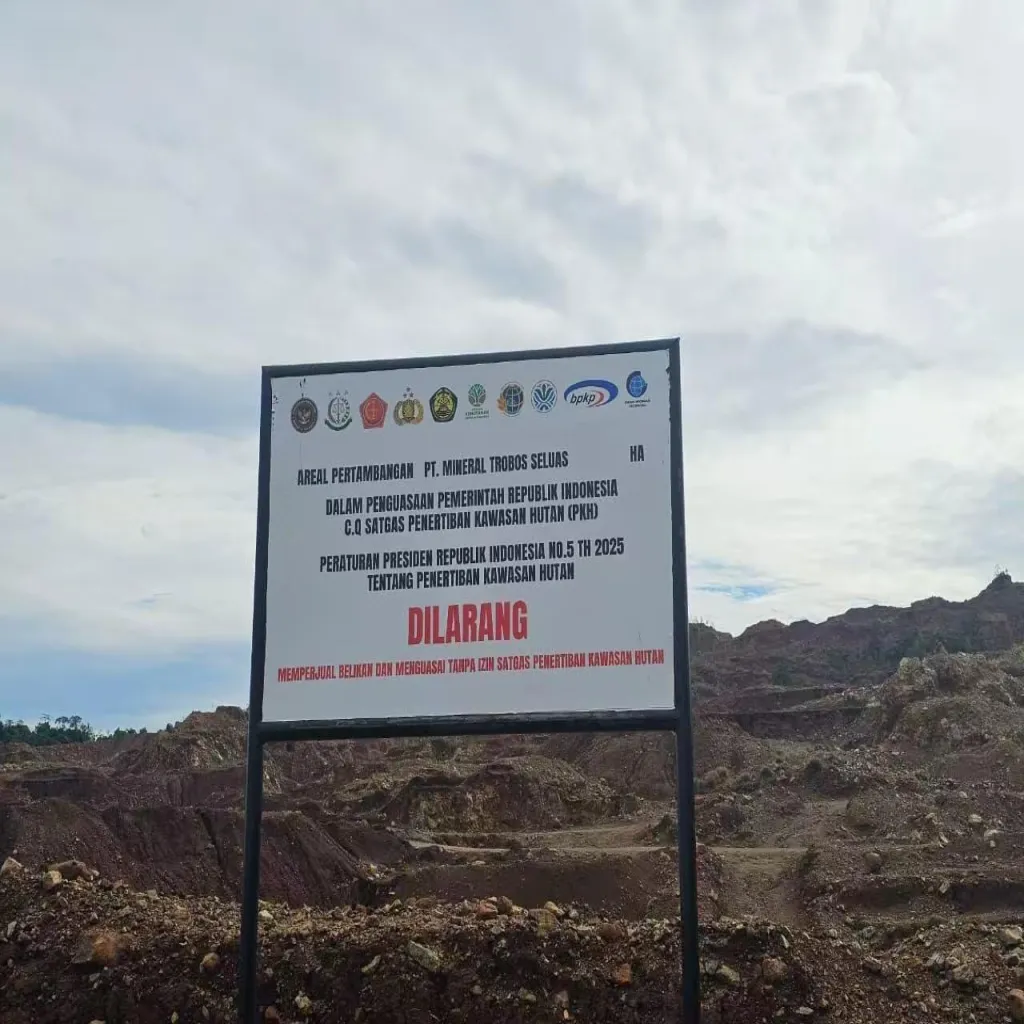 Satgas PKH Temukan Dugaan Tambang Ilegal Sejumlah Perusahaan Nikel di Maluku Utara