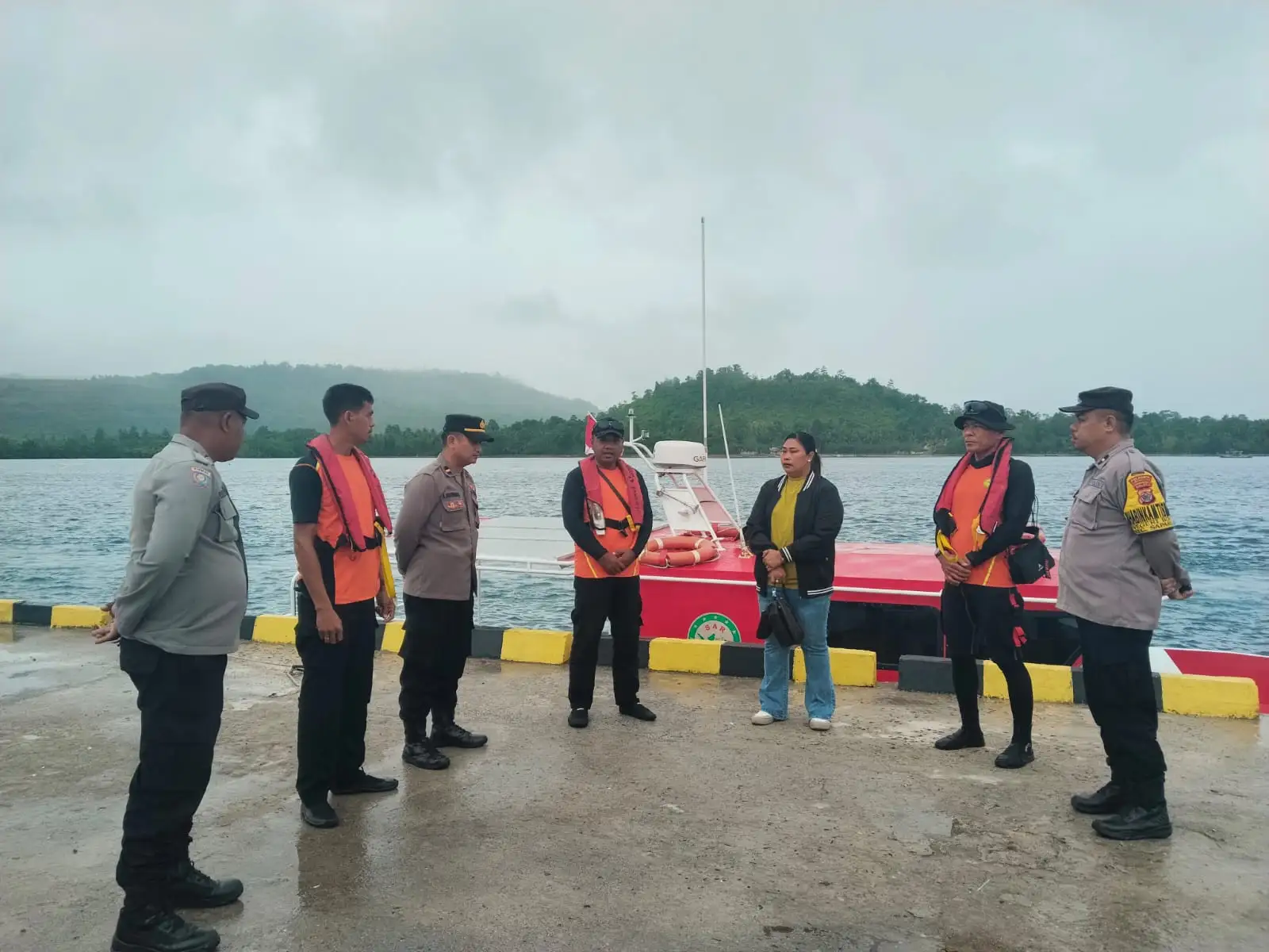 Update Ops SAR Hari Kedua di Sekitar Perairan Pulau Saparua