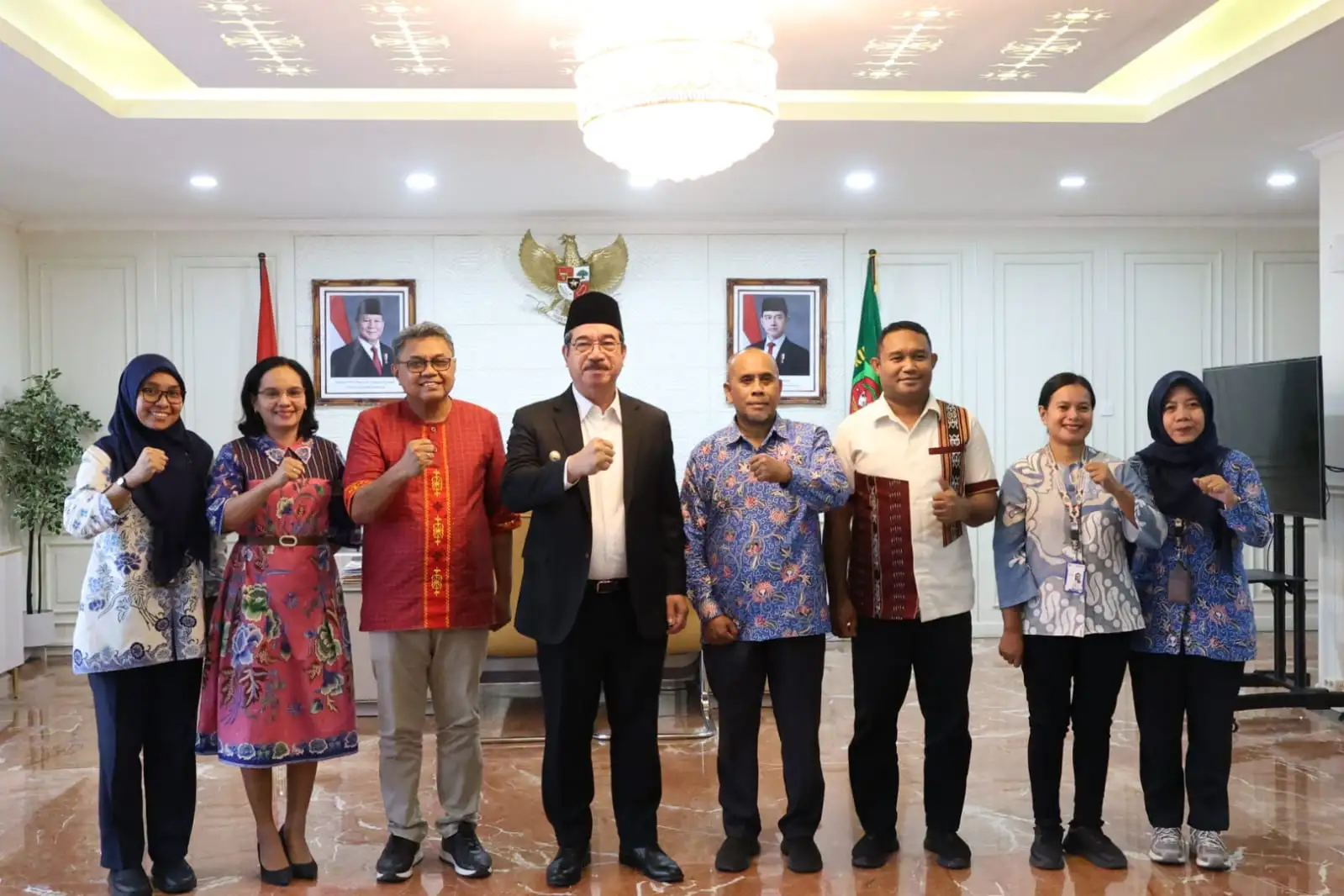Terima Audiensi Ombudsman RI Maluku, Gubernur Hendrik Lewerissa Tegaskan Komitmen Tingkatkan Kualitas Pelayanan Publik