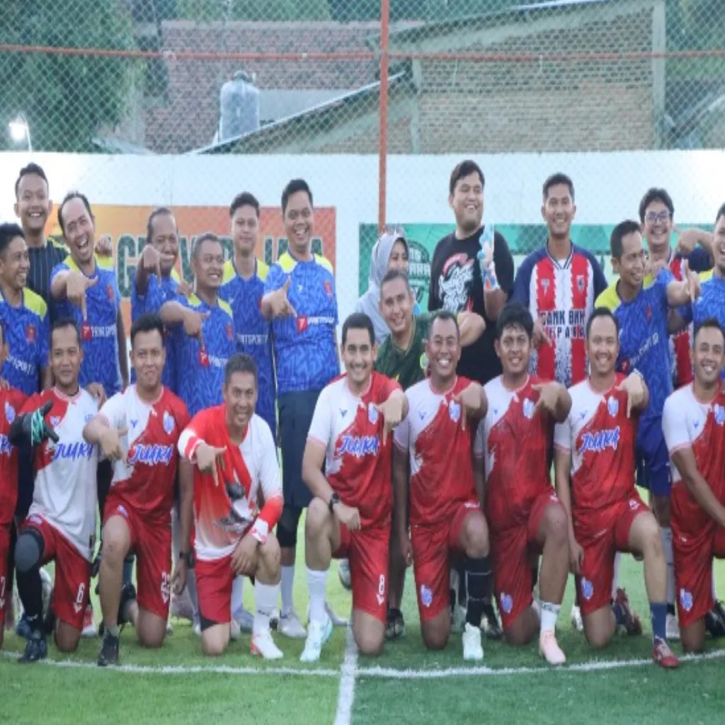 Jalin Sinergitas, Forkopimda Jepara bersama Kapolres Gelar Match Day Mini Soccer