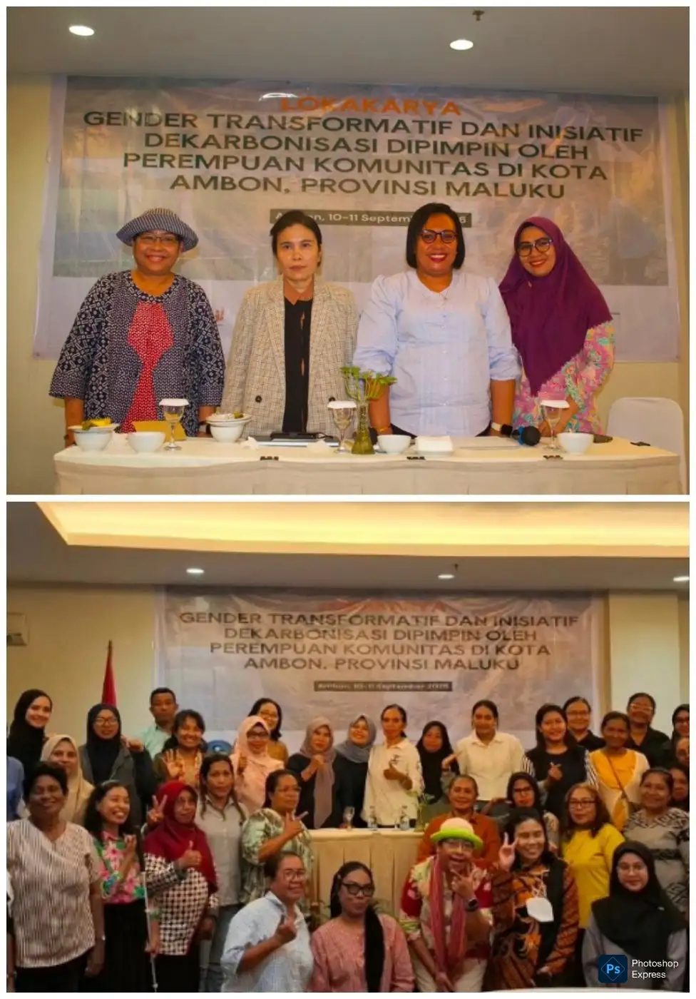 LAPPAN Dan AKSI! Gelar Lokakarya di Ambon: Perempuan Komunitas Memimpin Dekarbonisasi Dan Transisi Energi Berkeadilan