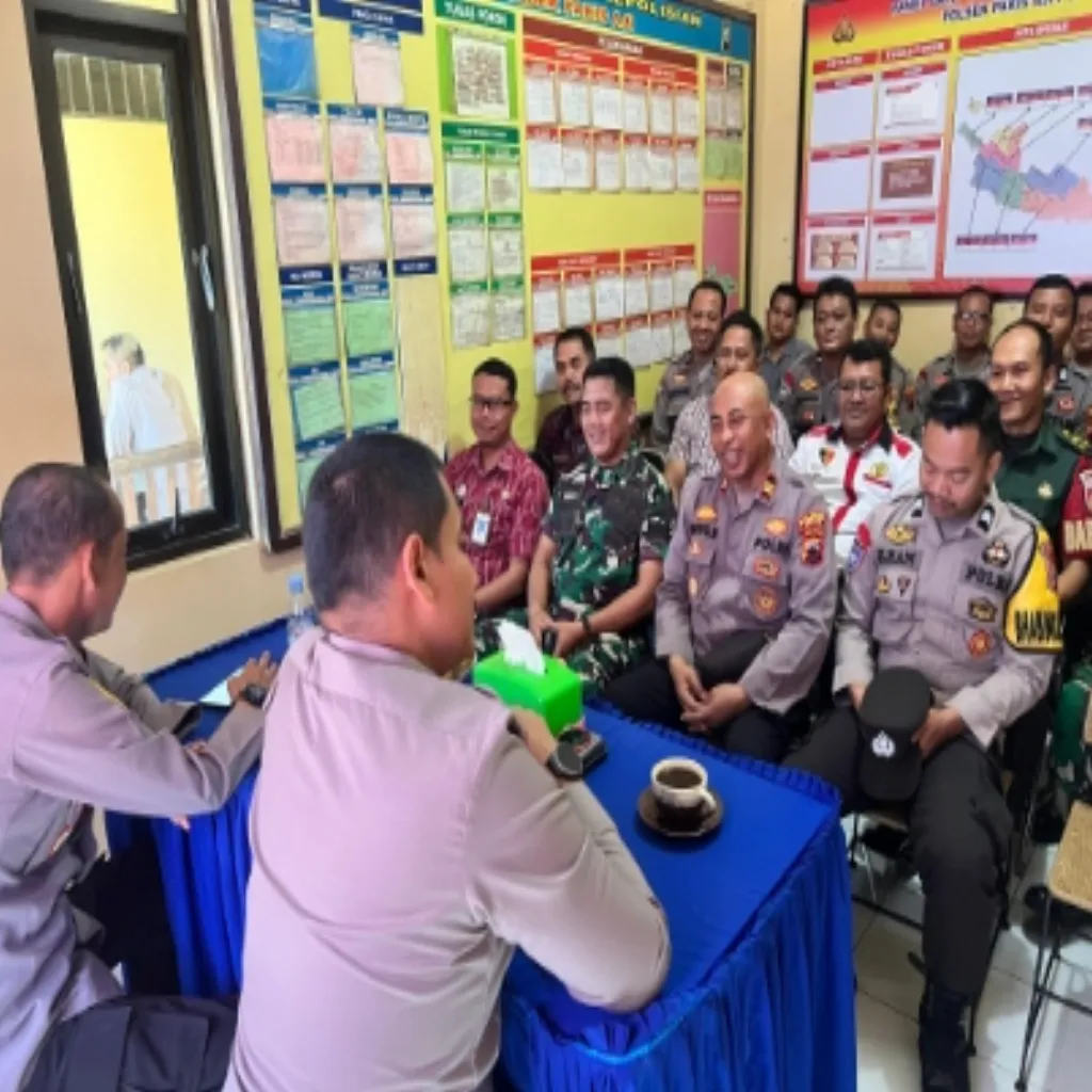 Gelar Patroli Kamtibmas Dan Tatap Muka Bersama 3 Pilar Di Pakis Aji, Kapolres Jepara Sampaikan Ini