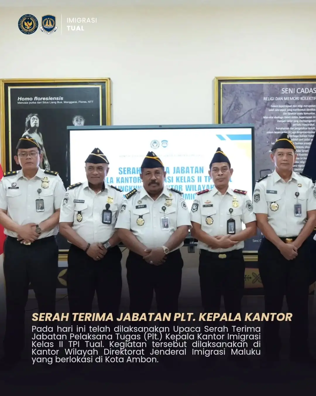 Abdul Hasyim Nahkodai Imigrasi Tual: Estafet Kepemimpinan untuk Pelayanan yang Lebih Tajam