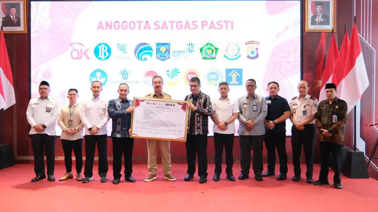 Satgas Pasti Maluku Luncurkan Salawaku, Perkuat Perlawanan Terhadap Kejahatan Keuangan Hingga Desa