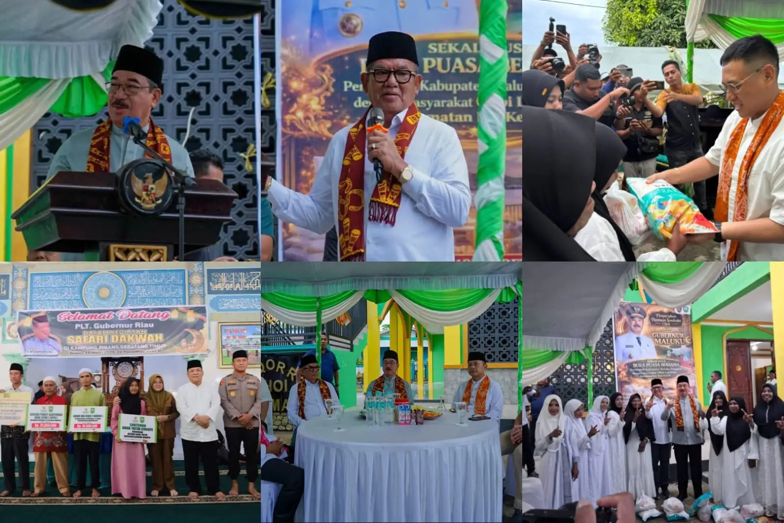 Di Ohoi Letman, Gubernur Hendrik Lewerissa Serahkan Bansos dan Bicara Peluang Kerja dari Proyek Masela