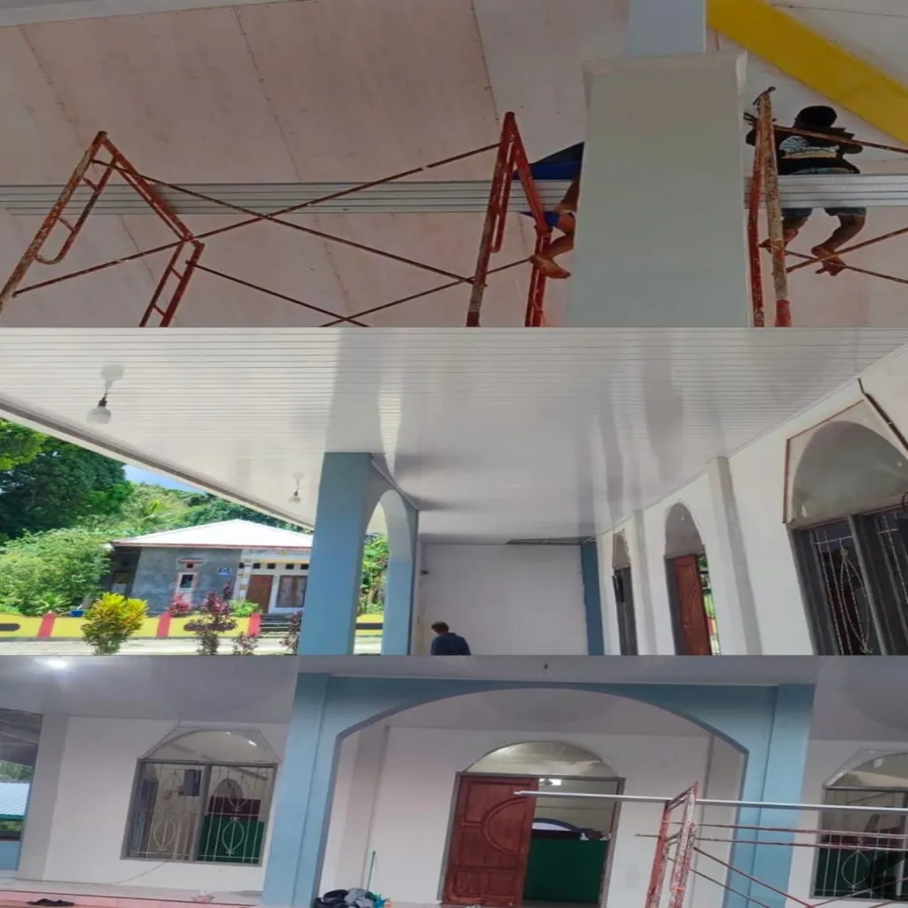 Salim Renhoran Wakili Masyarakat Tetoat Sampaikan Terimakasih Kepada Fauzan Rahawarin Atas Bantuan Pembangunan Masjid Tetoat