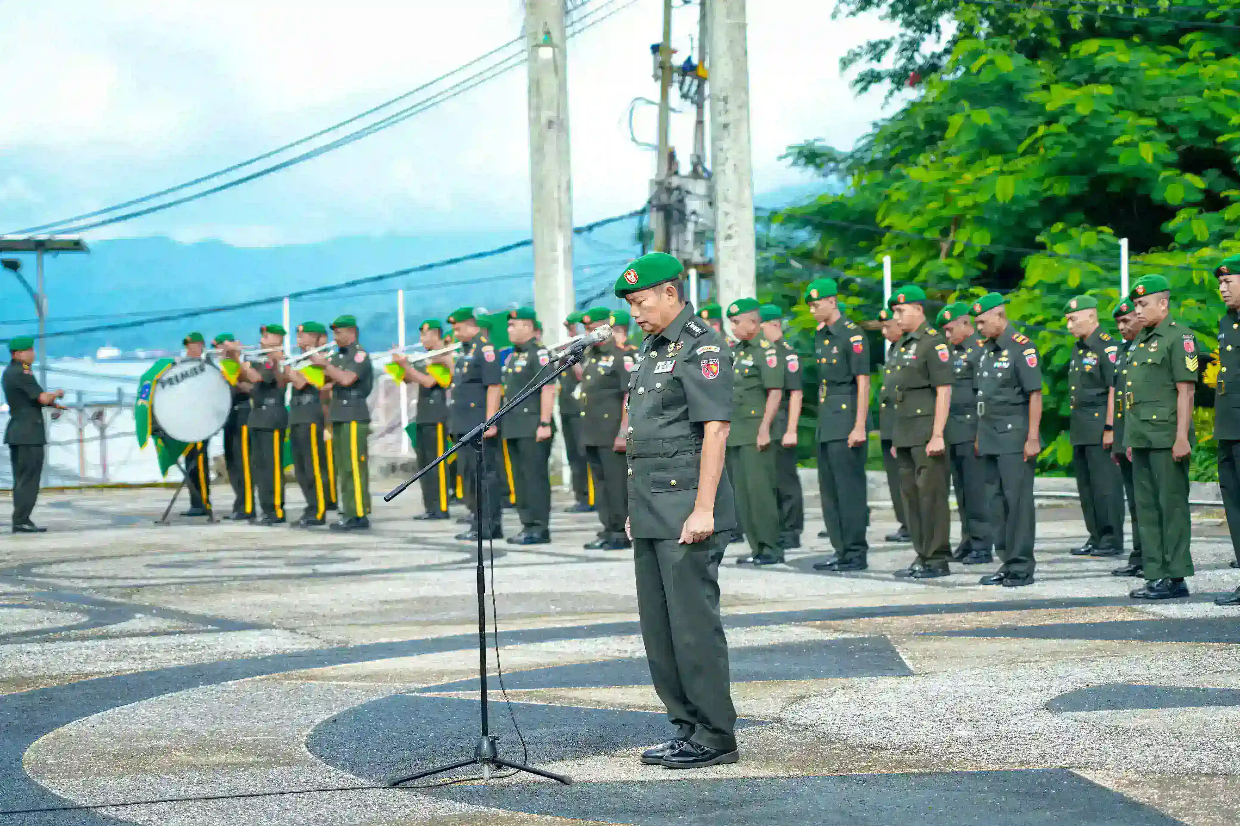 SAMBUT HUT Ke-23 KOREM 151/BINAIYA GELAR ZIARAH ROMBONGAN