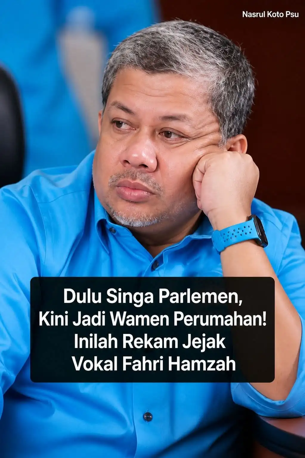 Dari “Singa Parlemen” ke Kursi Eksekutif: Rekam Jejak dan Babak Baru Fahri Hamzah sebagai Wamen Perumahan