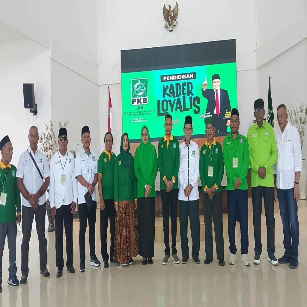 Asisten II Setda Kota Tual Buka Pendidikan Kader Loyalis PKB, Targetkan Kader Militan Hadapi Agenda Politik Nasional