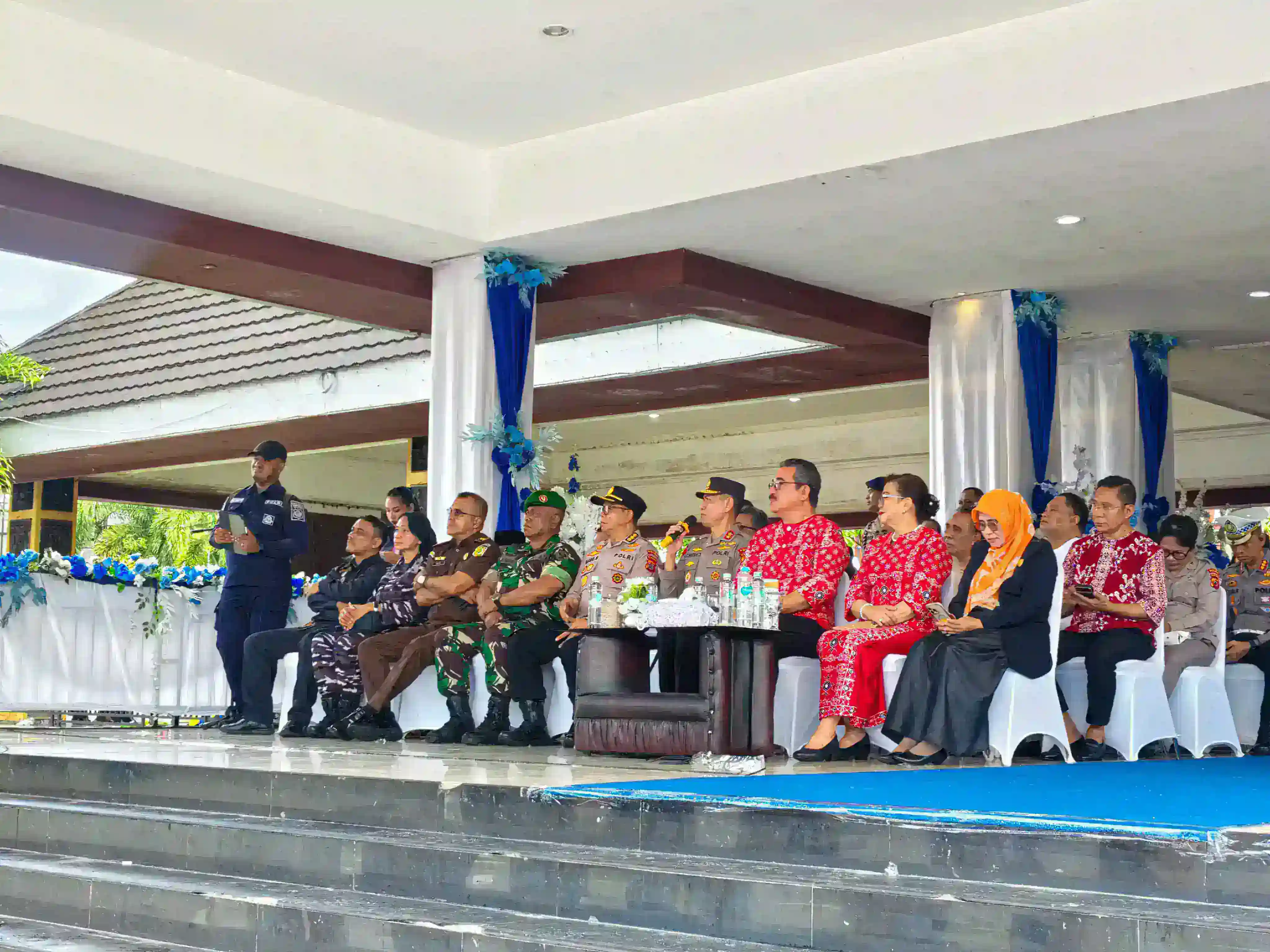 Sahli F Binpotnaskuatmar Kodaeral IX Hadiri Upacara Peringatan Hardiknas 2026 Tingkat Provinsi Maluku