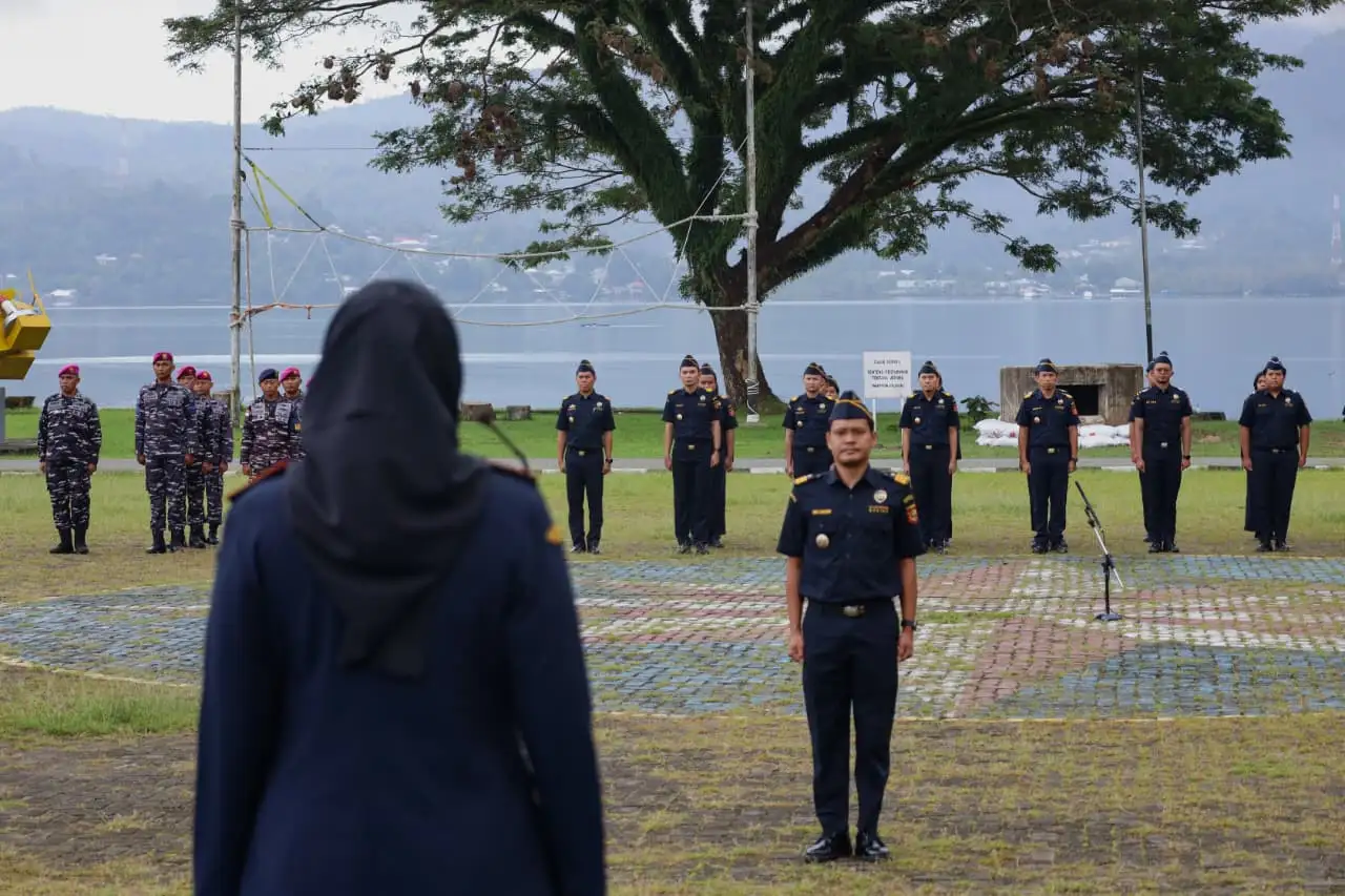 Sinergi Maju Bersama, Kodaeral IX Fasilitasi Bea Cukai Ambon Gembleng Pelatihan MFD Personelnya