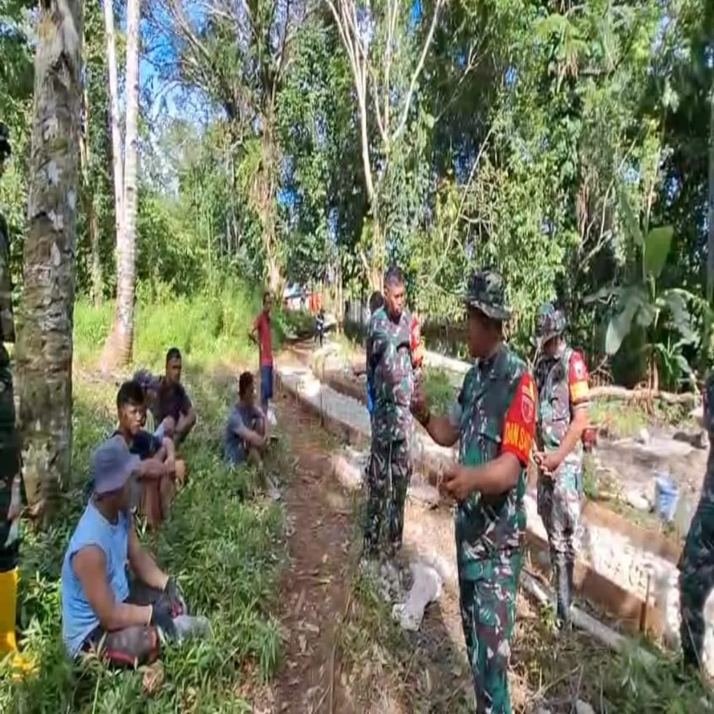 Tinjau Lokasi TMMD, Dansatgas Pastikan Kualitas, Manfaat Dan Pemeliharaan