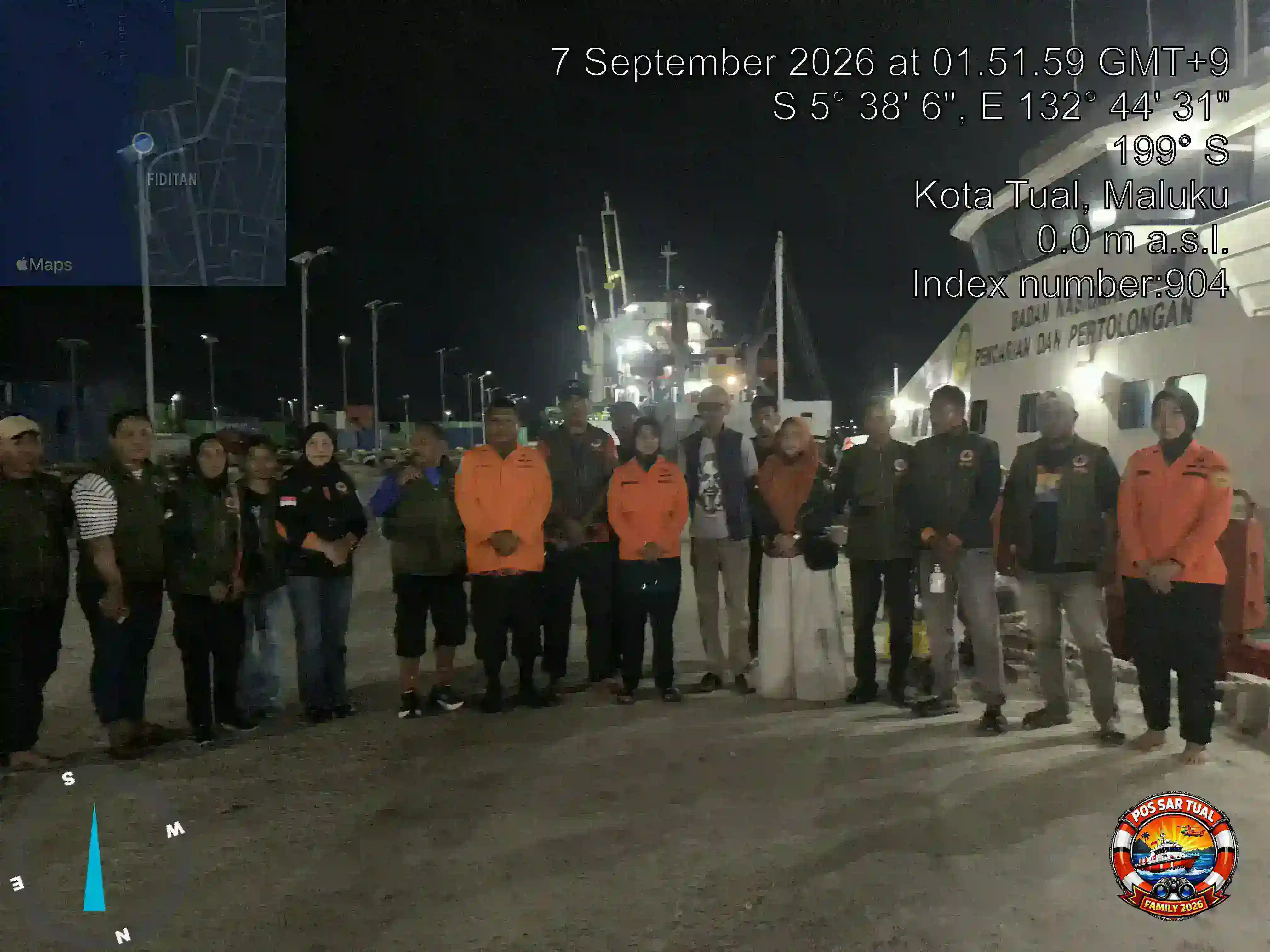 Waspada Fenomena EL NINO, Pemerintah Kota Tual dan Basarnas Ambon distribusikan logistik ke beberapa Pulau yang dilanda kekeringan air