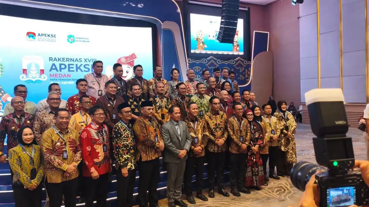 Rakernas APEKSI XVIII Dibuka, Wamenko Pangan: Kota Tangguh Jadi Kunci Hadapi Tantangan Pembangunan Masa Depan