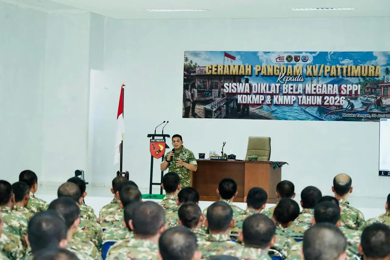 Pangdam XV/Pattimura Turun Langsung Beri Pembekalan Diklat SPPI