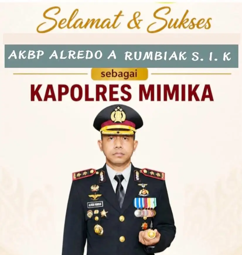 Sambut Kapolres Baru, Warga Mimika Titip Harapan Penuntasan Kasus Korupsi