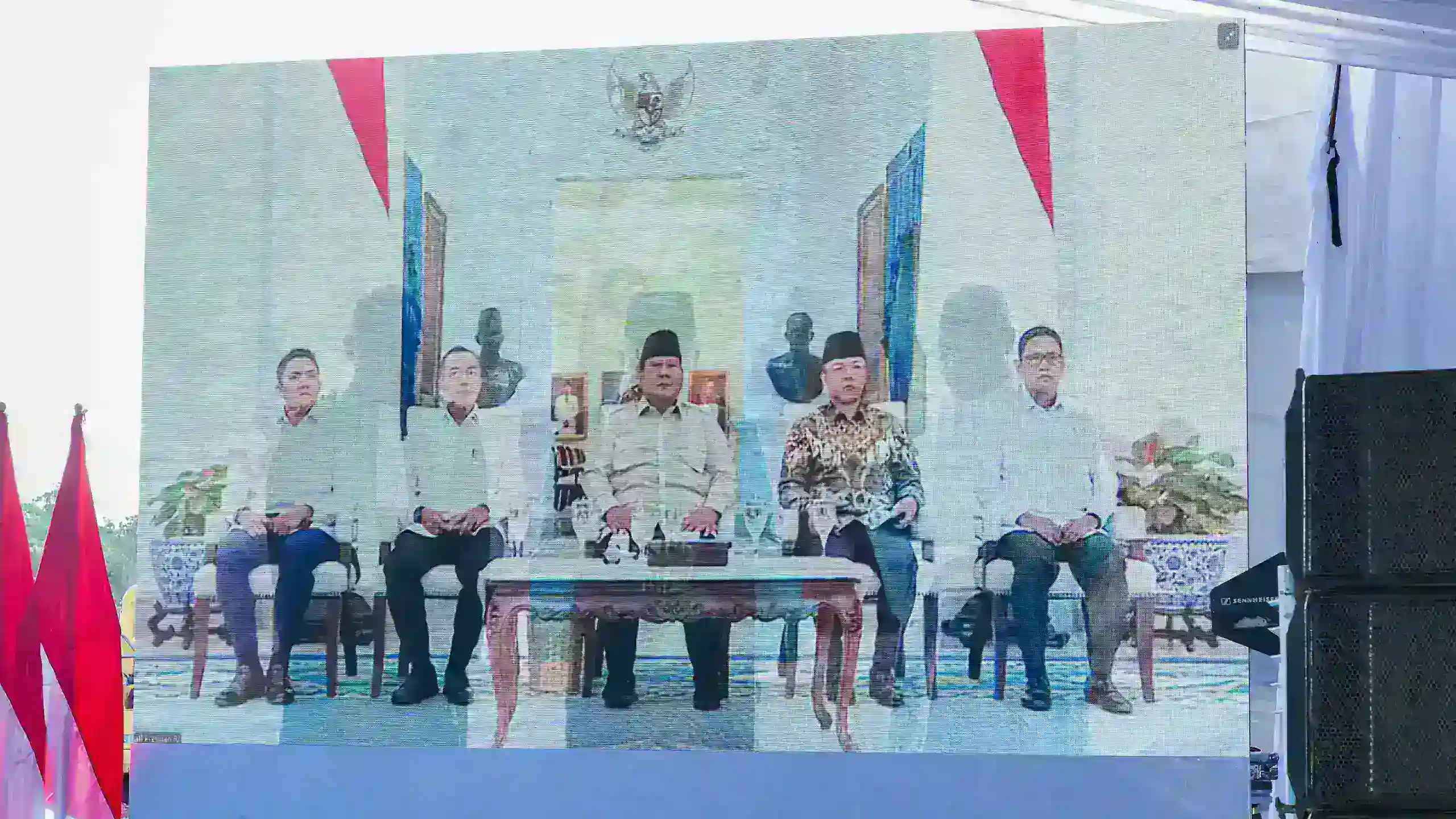 Presiden Prabowo Resmikan Groundbreaking PSN Blok Masela Secara Daring