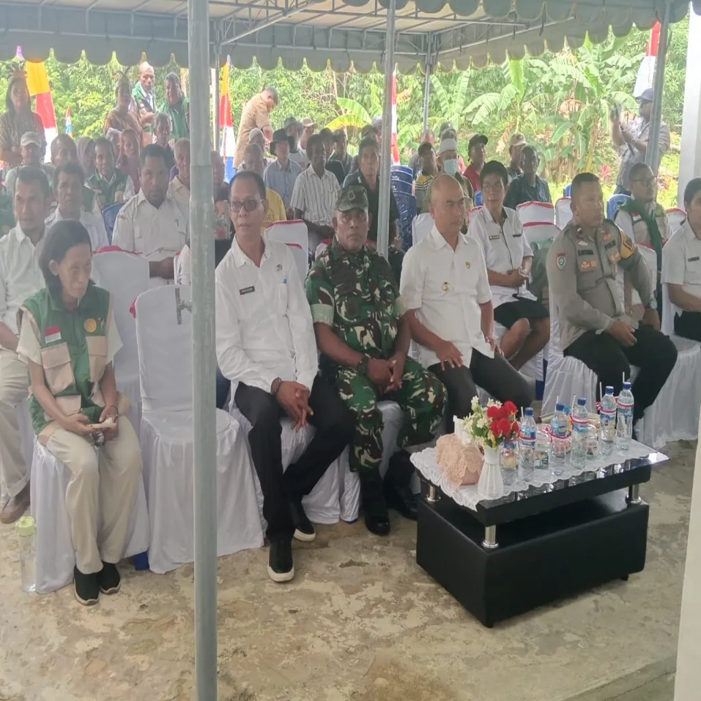 Bupati Hadiri zoom Panen Raya Swasembada Pangan yang digelar BPP Kementan RI