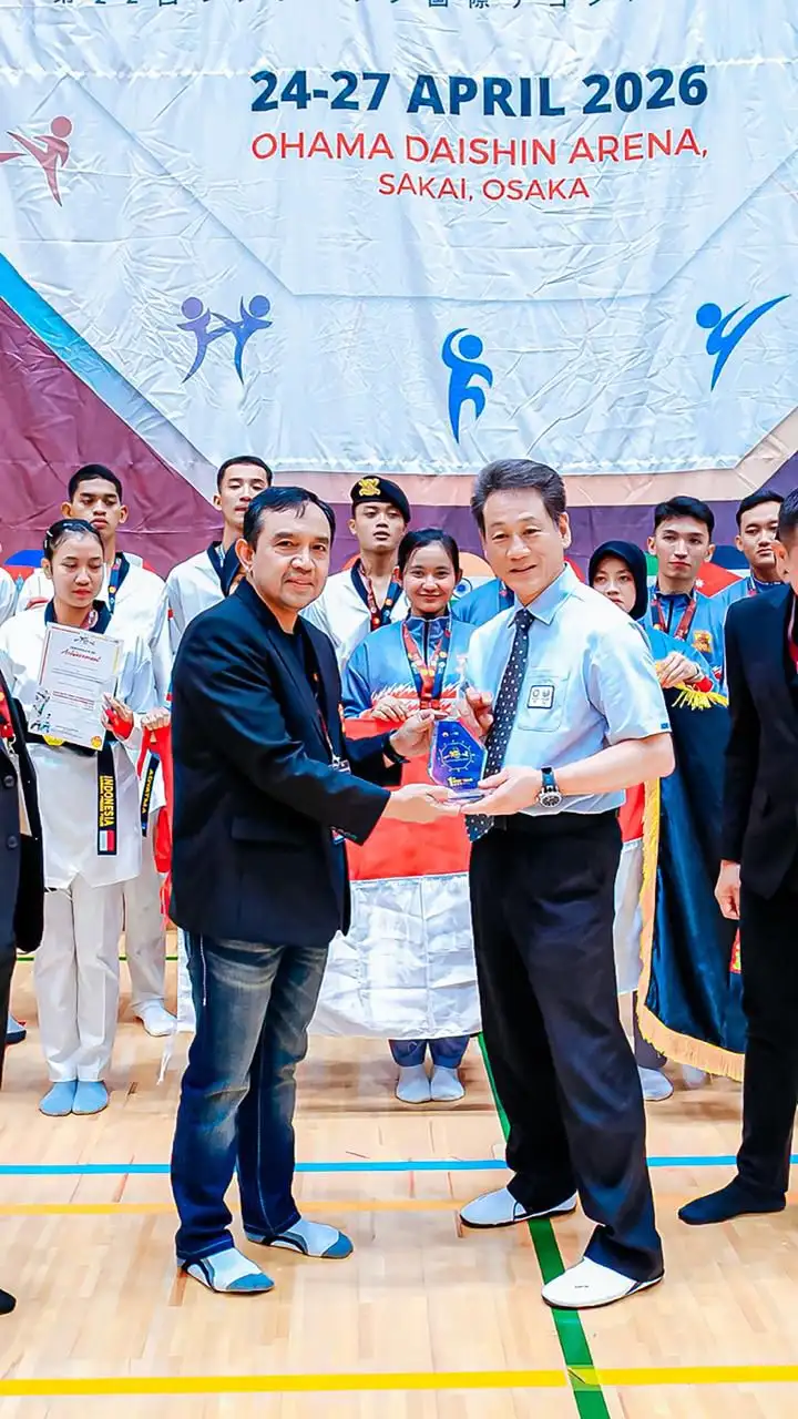 POLRI UKIR PRESTASI DUNIA, TIM TAEKWONDO GARBHA PRESISI JUARA UMUM DI JEPANG