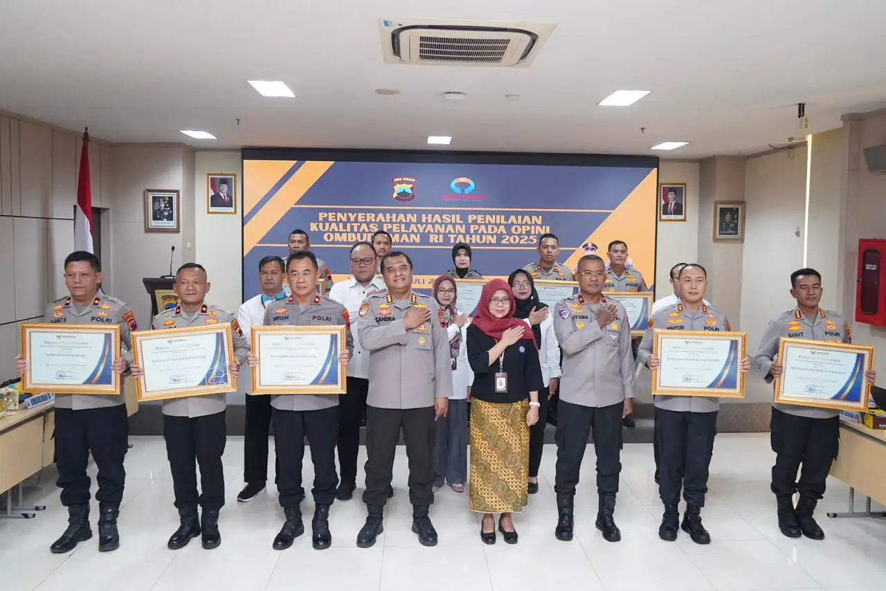 10 Polres Jajaran Polda Jateng Raih Predikat Pelayanan Sangat Baik dari Ombudsman RI, Wujud Komitmen Tingkatkan Kualitas Layanan Publik  