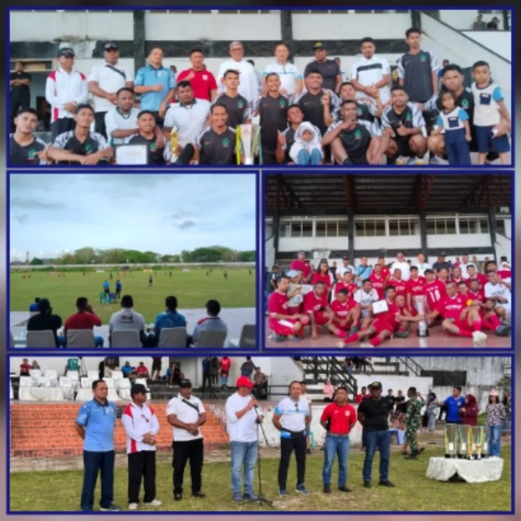 Semangat Persaudaraan di Lapangan Hijau: Elite FC Menang Dramatis di Final Liga Persahabatan HUT TNI ke-80