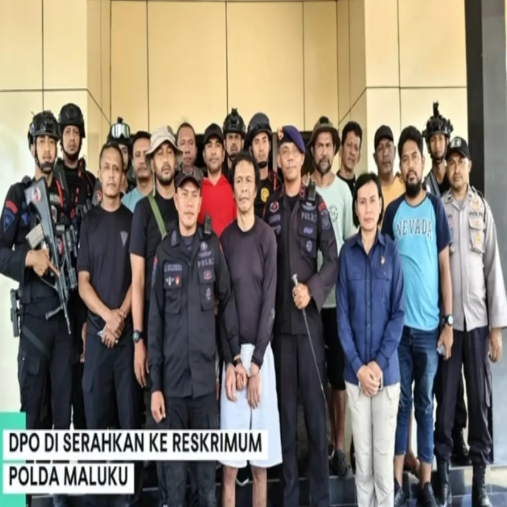 Tiga Tahun Buron, Mantan Camat Taniwel Timur Ditangkap di Goa Hutan Teha