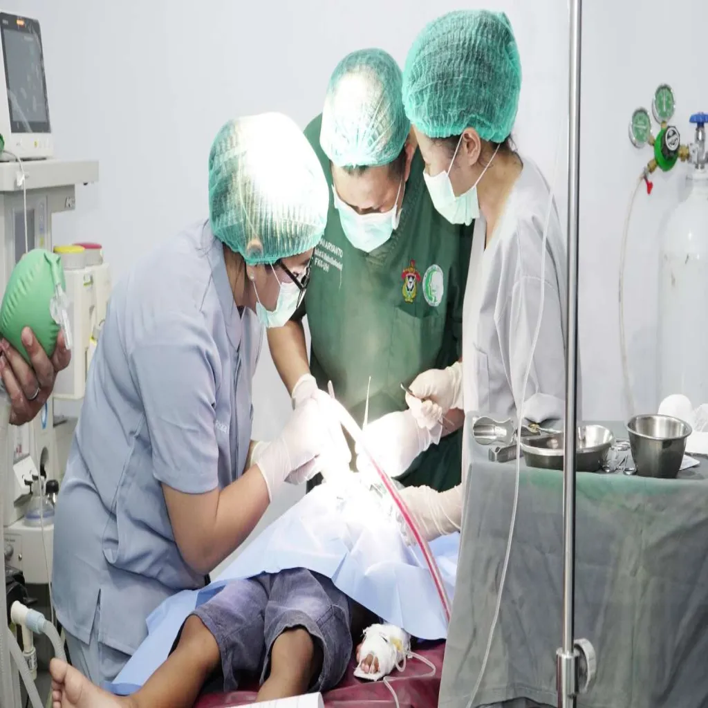 Baksos Kesehatan Operasi Bibir Sumbing Dan Lelangit DI Rumkital  dr. F. X. Suharjo Koderal IX, Tembus Batas Wilayah Administrasi