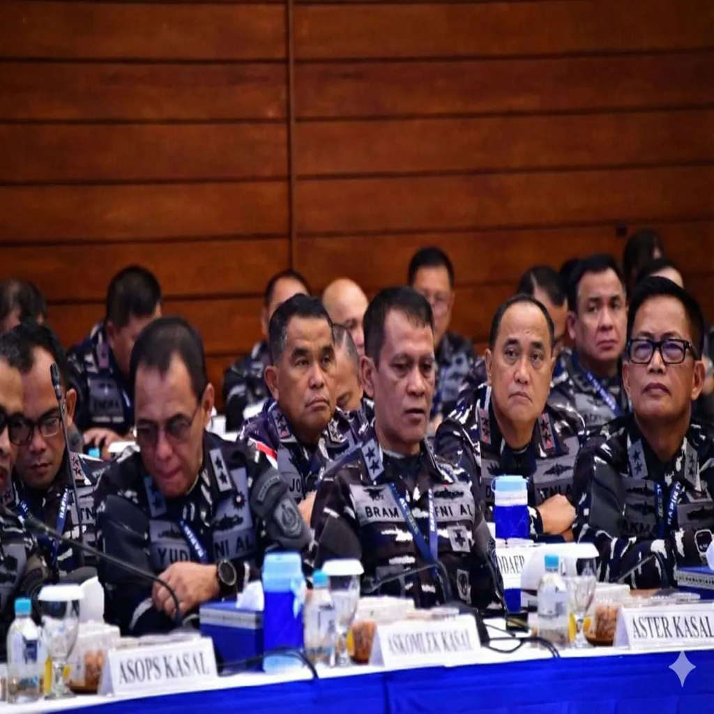 Dibuka Kasal, Komandan Kodaeral lX Hadiri Rapat Pimpinan TNI AL 2026